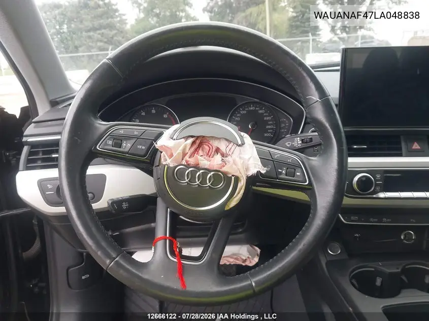 2020 AUDI A4 VIN WAUANAF47LA048838 — фото 18
