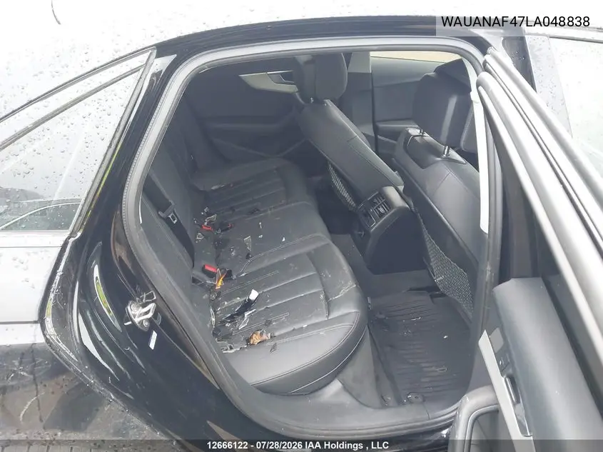 2020 AUDI A4 VIN WAUANAF47LA048838 — фото 8