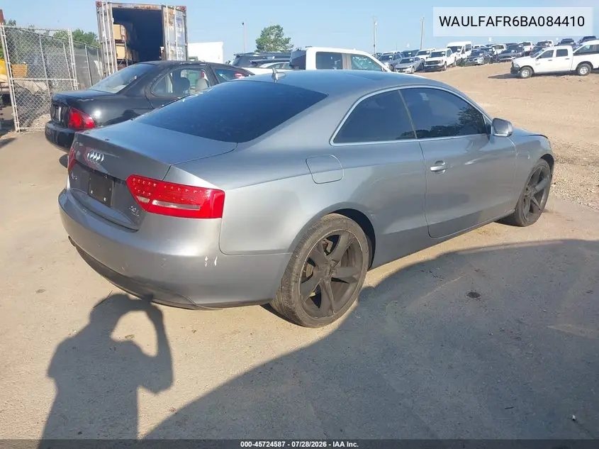 2011 AUDI A5 VIN WAULFAFR6BA084410 — фото 4