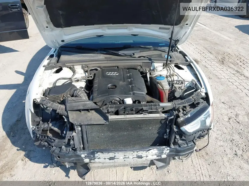2013 AUDI A5 VIN WAULFBFRXDA036322 — фото 10