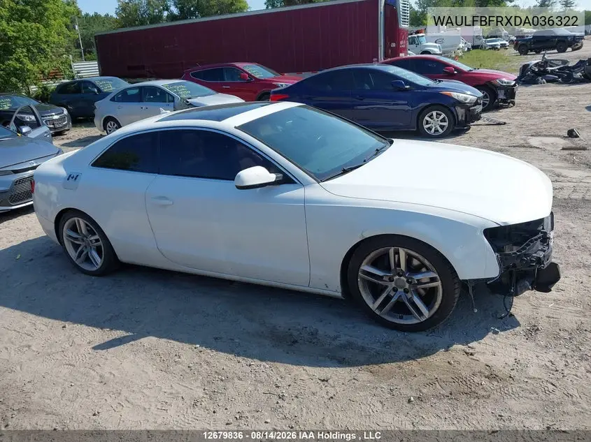 2013 AUDI A5 VIN WAULFBFRXDA036322 — фото 14
