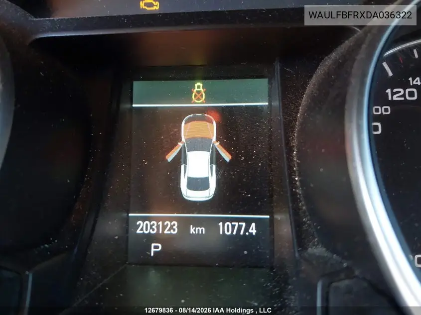 2013 AUDI A5 VIN WAULFBFRXDA036322 — фото 16