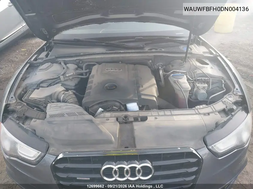 2013 AUDI A5 VIN WAUWFBFH0DN004136 — фото 10