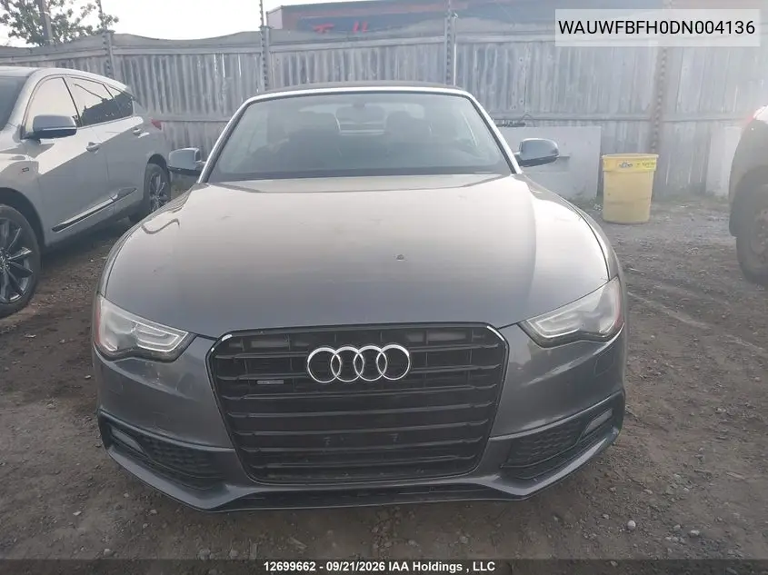 2013 AUDI A5 VIN WAUWFBFH0DN004136 — фото 12
