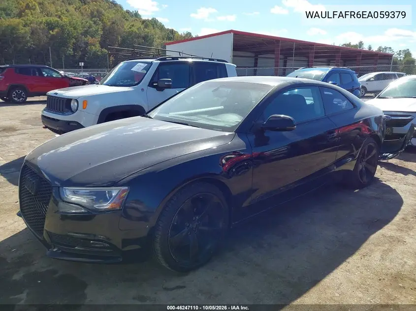 2014 AUDI A5 VIN WAULFAFR6EA059379 — фото 2