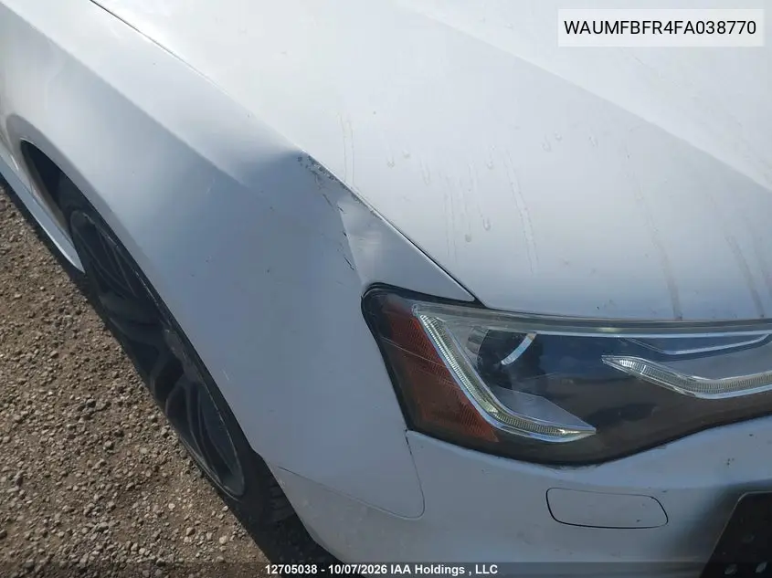2015 AUDI A5 VIN WAUMFBFR4FA038770 — фото 17