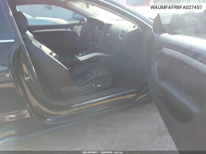2015 AUDI A5 VIN WAUMFAFR8FA027457 — фото 5