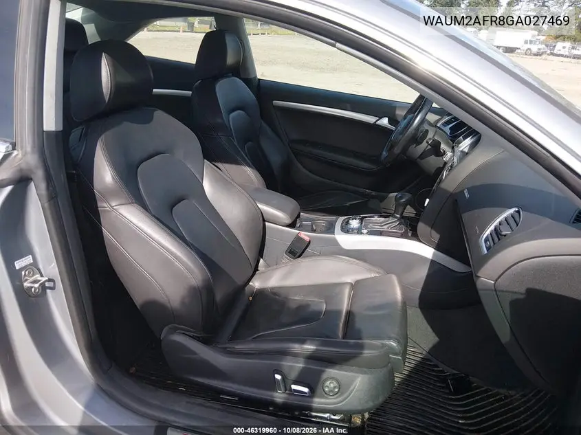 2016 AUDI A5 VIN WAUM2AFR8GA027469 — фото 5
