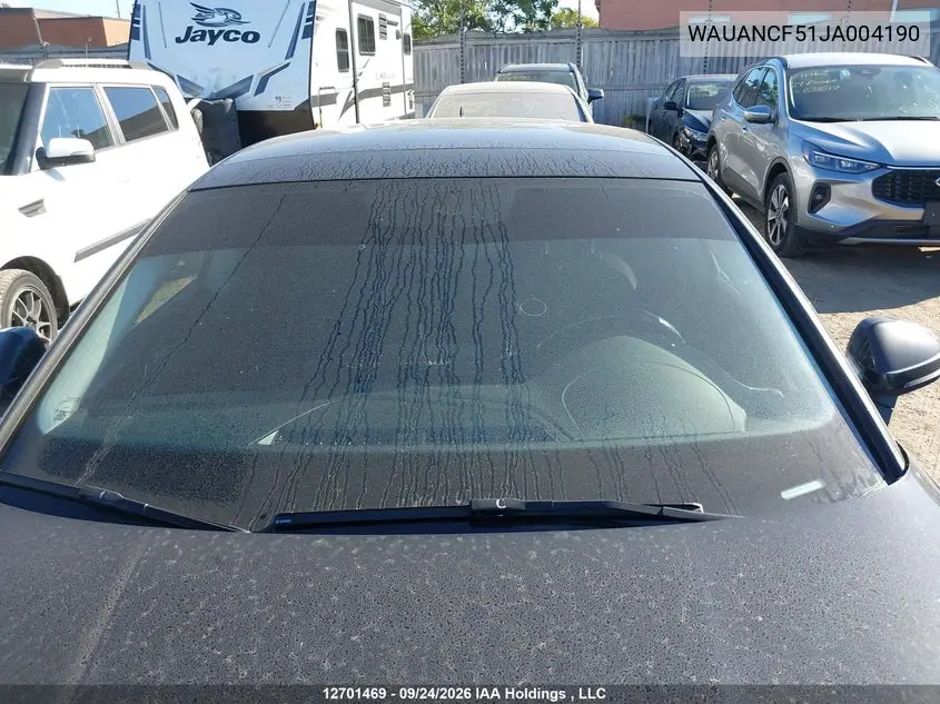 2018 AUDI A5 VIN WAUANCF51JA004190 — фото 17