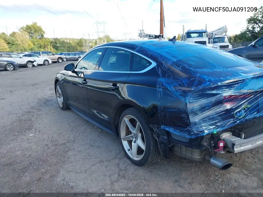 2018 AUDI A5 VIN WAUENCF50JA091209 — фото 3