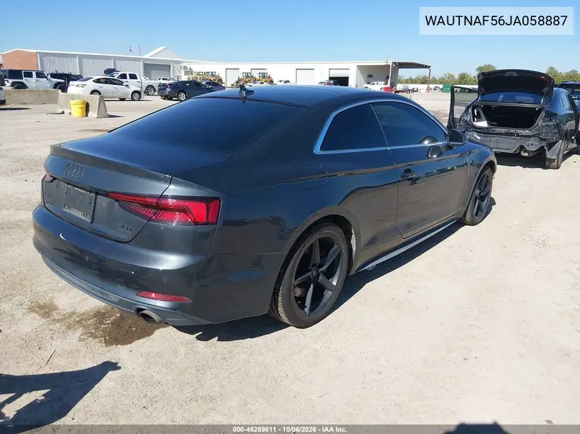 2018 AUDI A5 VIN WAUTNAF56JA058887 — фото 4