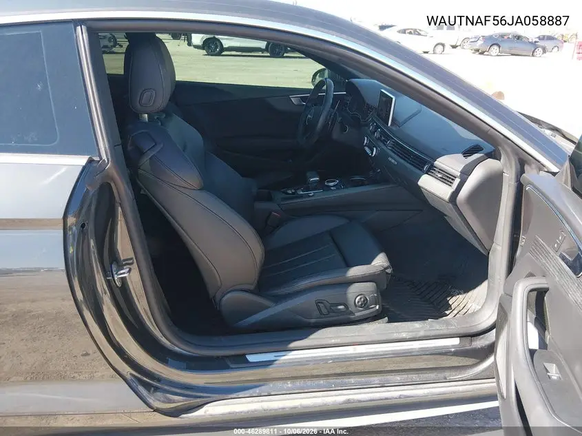 2018 AUDI A5 VIN WAUTNAF56JA058887 — фото 5