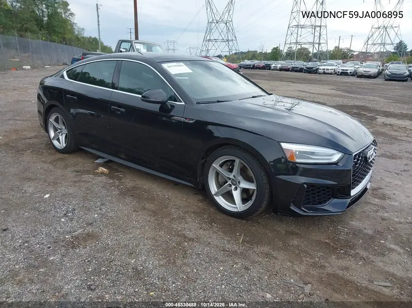 AUDI A5 2018, VIN WAUDNCF59JA006895