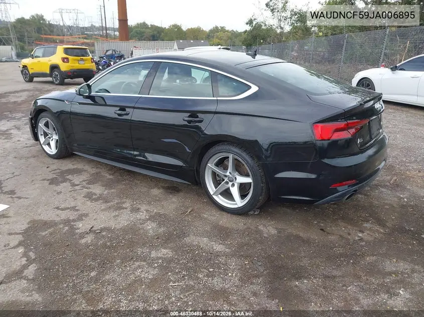 2018 AUDI A5 VIN WAUDNCF59JA006895 — фото 3