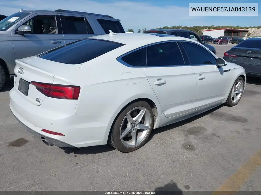 2018 AUDI A5 VIN WAUENCF57JA043139 — фото 4