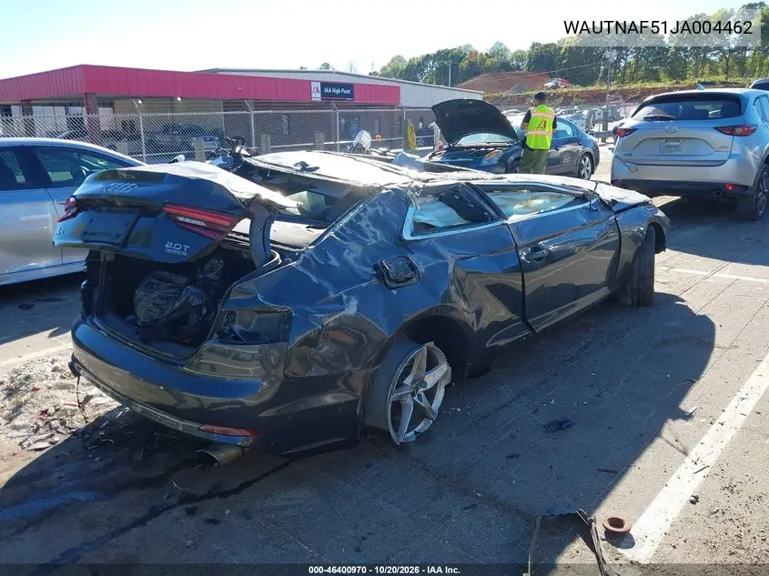 2018 AUDI A5 VIN WAUTNAF51JA004462 — фото 4