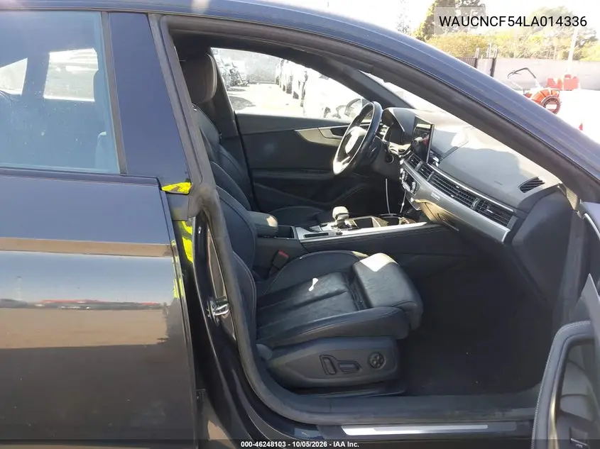 2020 AUDI A5 VIN WAUCNCF54LA014336 — фото 5