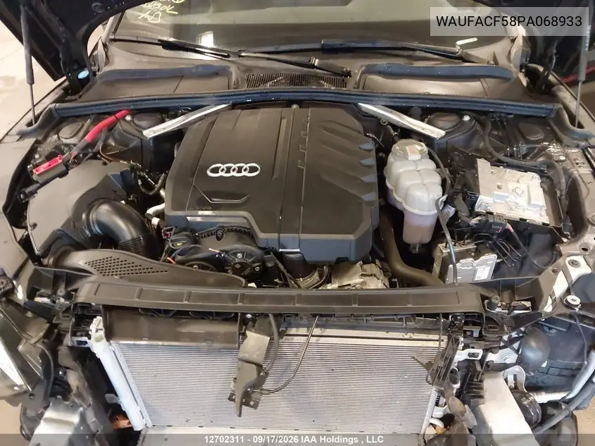 2023 AUDI A5 VIN WAUFACF58PA068933 — фото 10