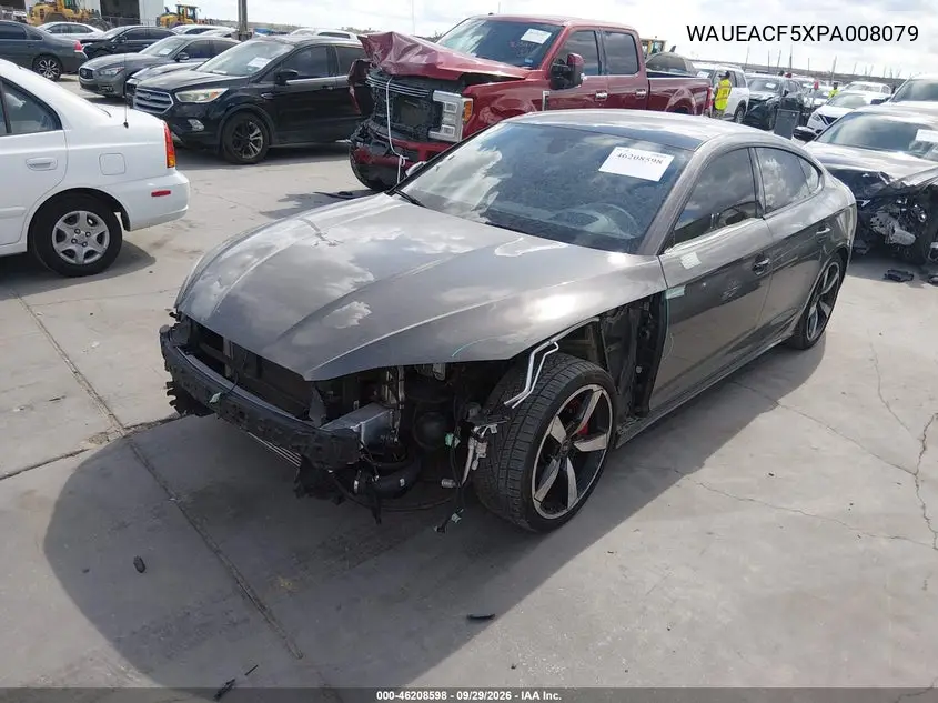 2023 AUDI A5 VIN WAUEACF5XPA008079 — фото 2