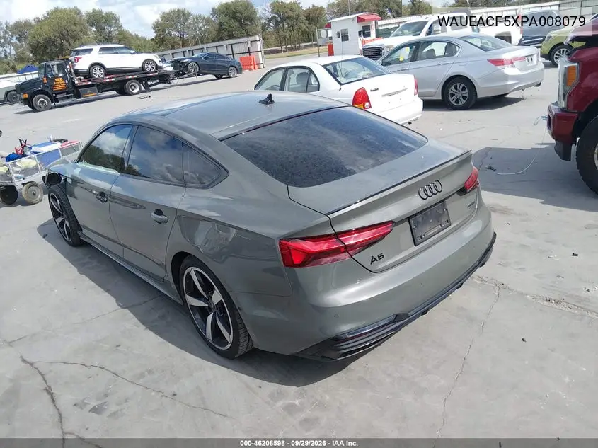 2023 AUDI A5 VIN WAUEACF5XPA008079 — фото 3
