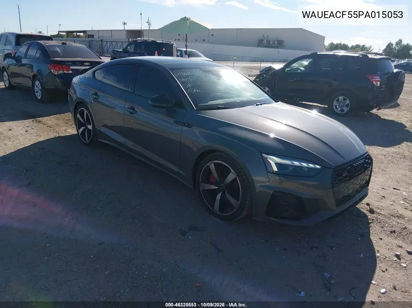 AUDI A5 2023, VIN WAUEACF55PA015053