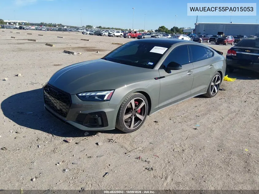 2023 AUDI A5 VIN WAUEACF55PA015053 — фото 2