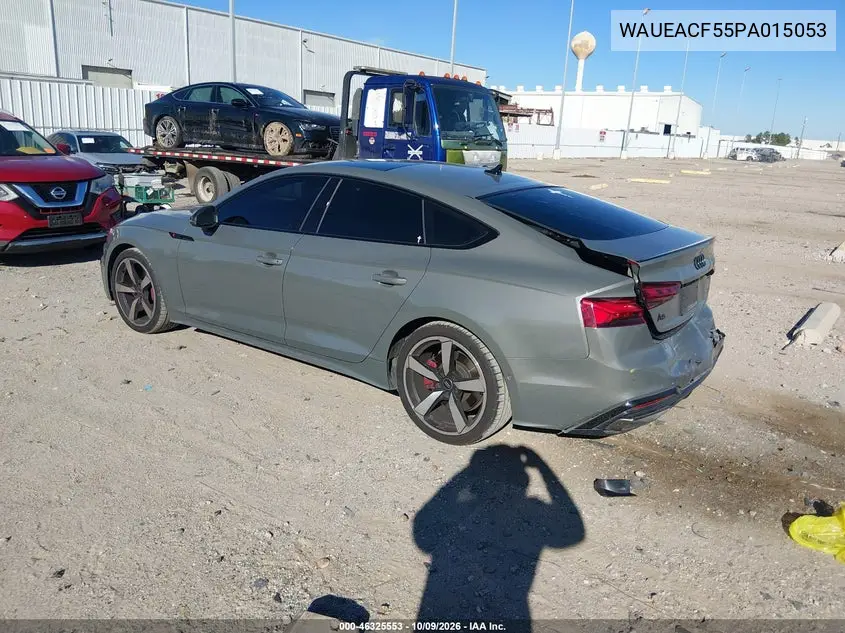 2023 AUDI A5 VIN WAUEACF55PA015053 — фото 3