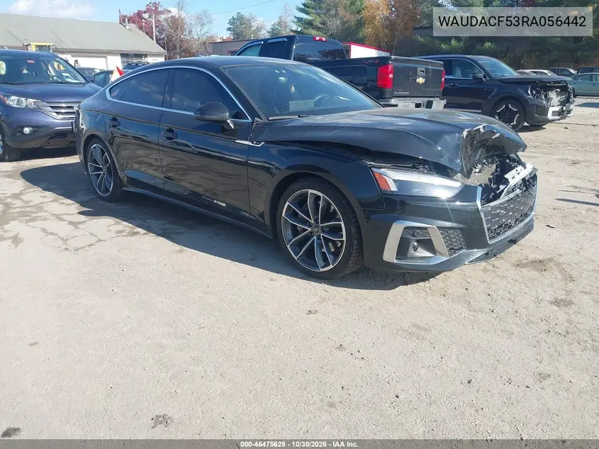 AUDI A5 2024, VIN WAUDACF53RA056442