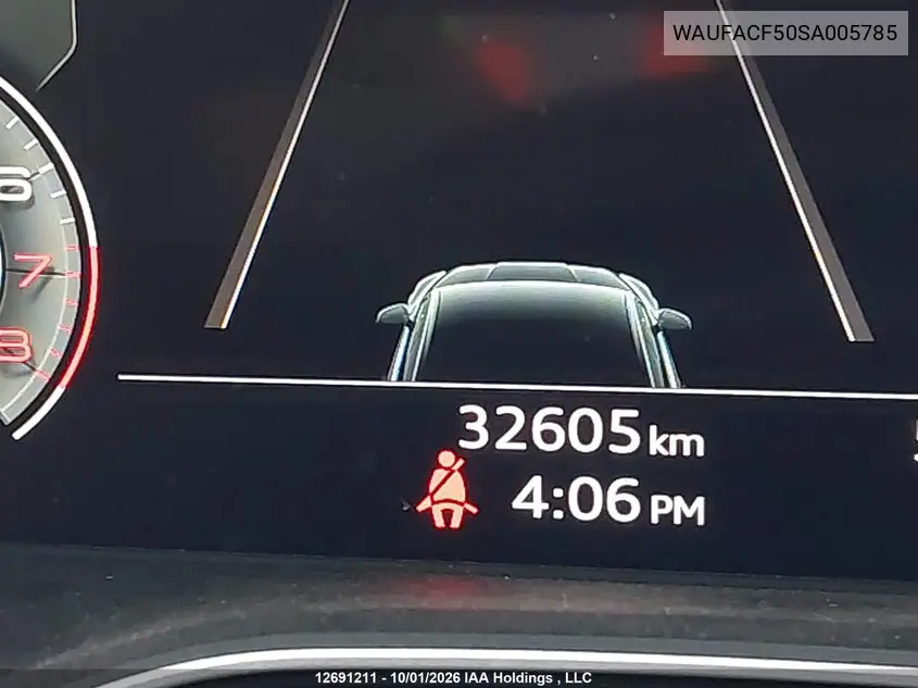 2025 AUDI A5 VIN WAUFACF50SA005785 — фото 15