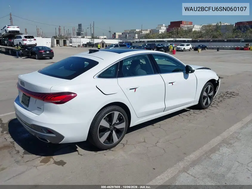 2025 AUDI A5 VIN WAU2BCFU6SN060107 — фото 4