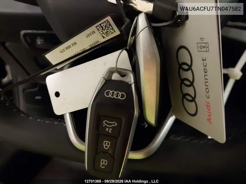 2026 AUDI A5 VIN WAU6ACFU7TN047582 — фото 11