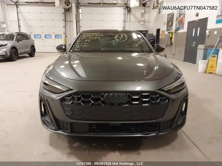 2026 AUDI A5 VIN WAU6ACFU7TN047582 — фото 12