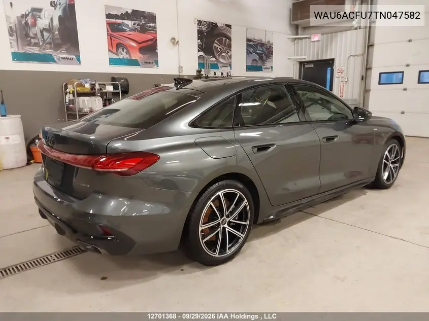 2026 AUDI A5 VIN WAU6ACFU7TN047582 — фото 4