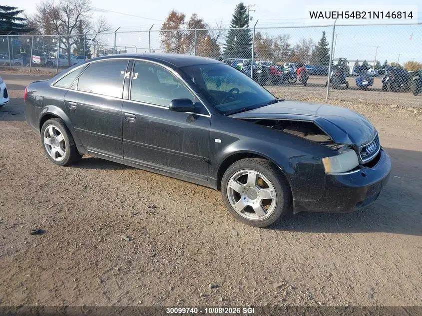 AUDI A6 2001, VIN WAUEH54B21N146814