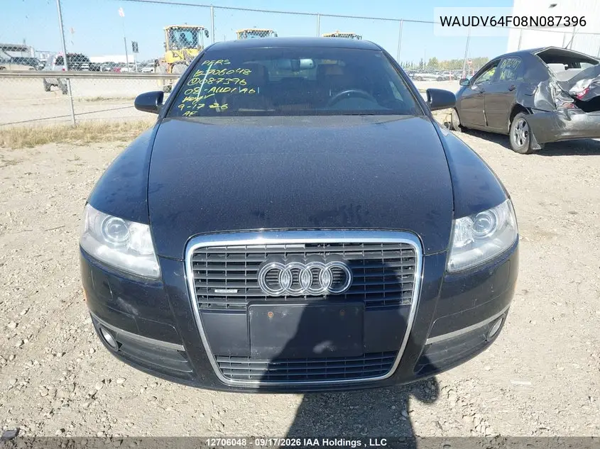 2008 AUDI A6 VIN WAUDV64F08N087396 — фото 13