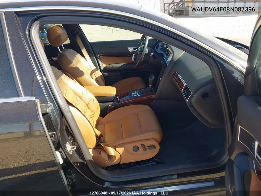 2008 AUDI A6 VIN WAUDV64F08N087396 — фото 5