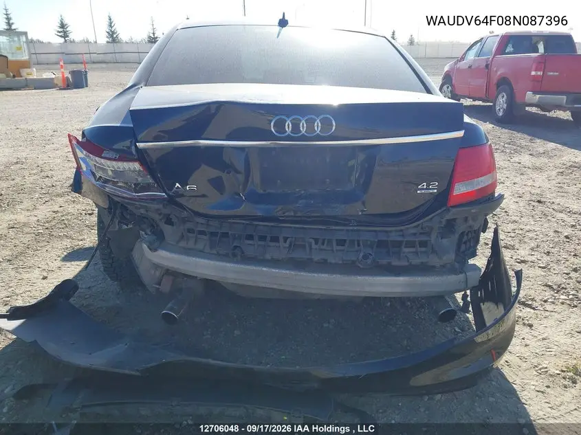 2008 AUDI A6 VIN WAUDV64F08N087396 — фото 6