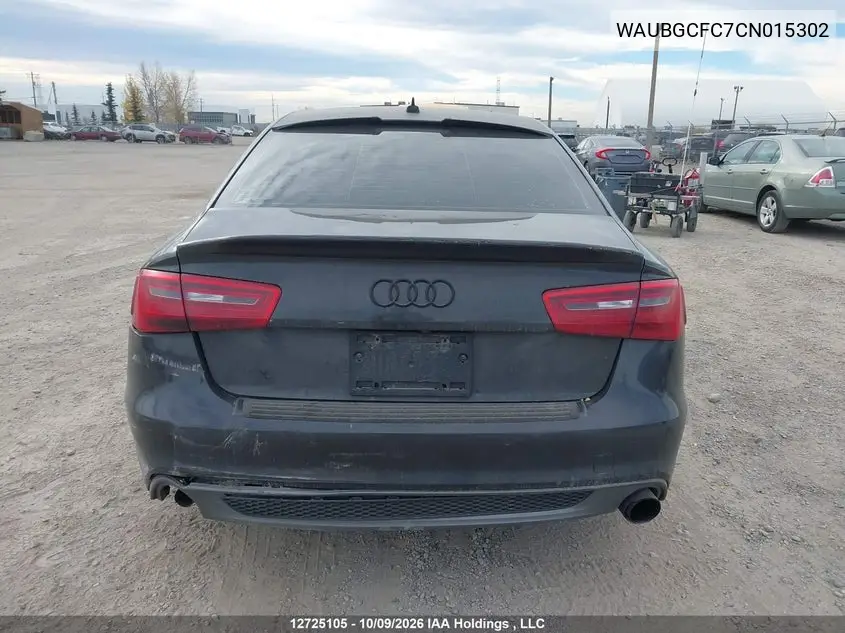 2012 AUDI A6 VIN WAUBGCFC7CN015302 — фото 17