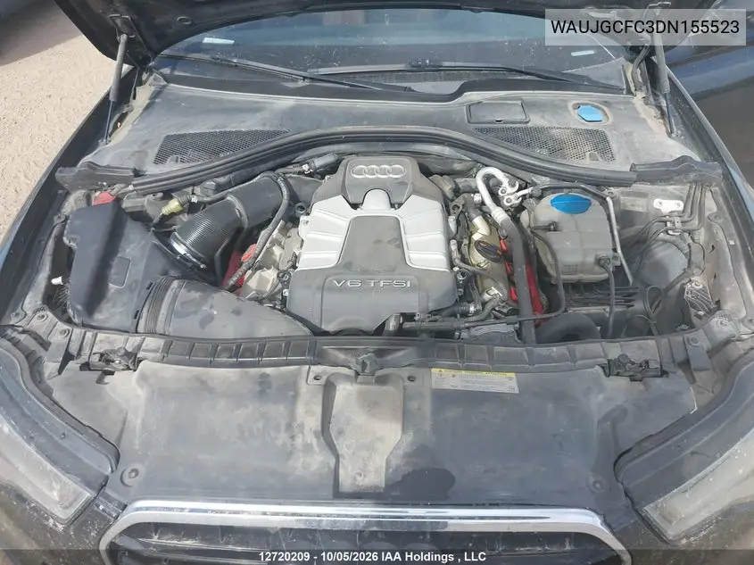 2013 AUDI A6 VIN WAUJGCFC3DN155523 — фото 10