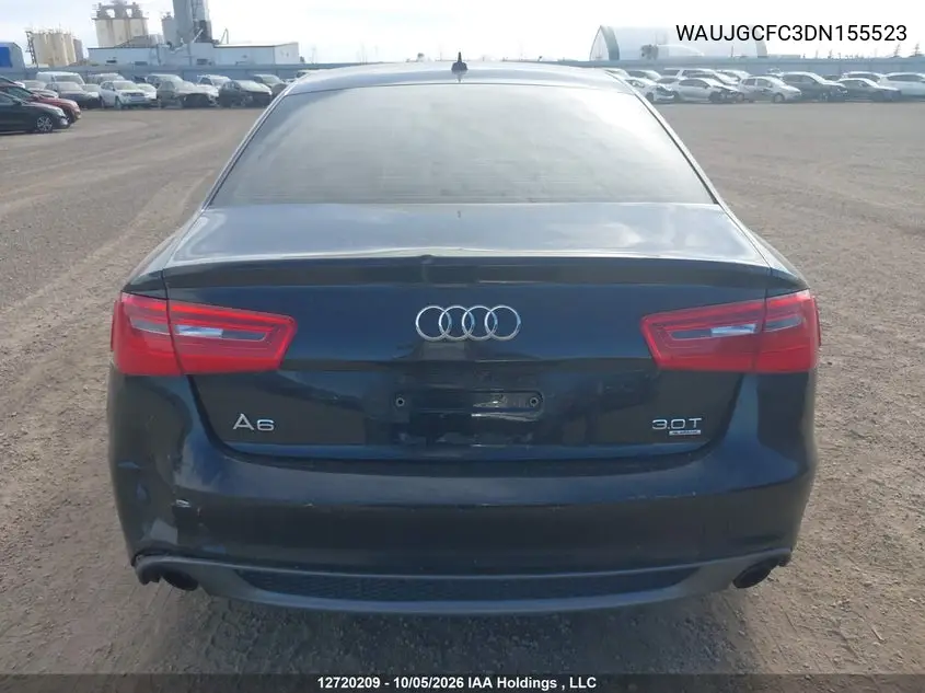 2013 AUDI A6 VIN WAUJGCFC3DN155523 — фото 16