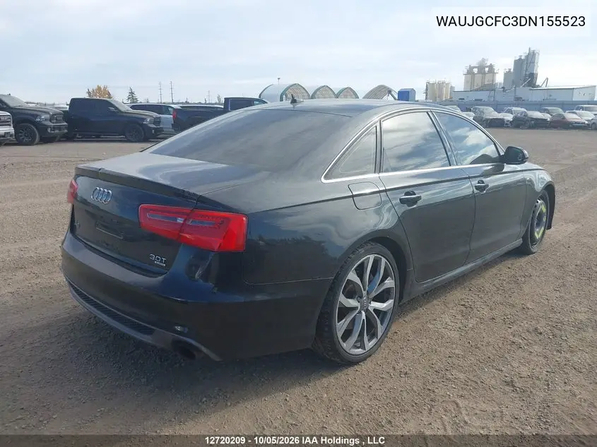 2013 AUDI A6 VIN WAUJGCFC3DN155523 — фото 4