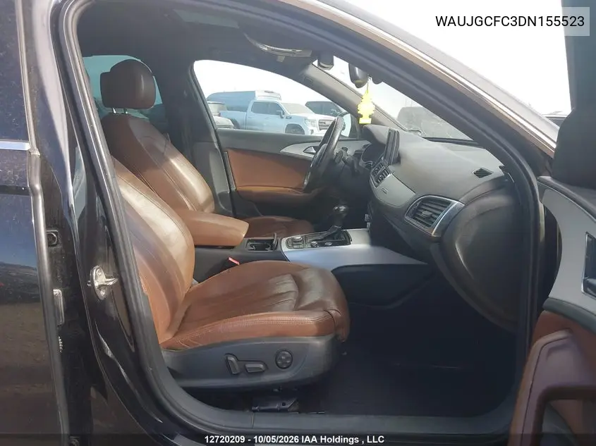 2013 AUDI A6 VIN WAUJGCFC3DN155523 — фото 5