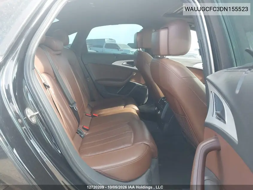 2013 AUDI A6 VIN WAUJGCFC3DN155523 — фото 8