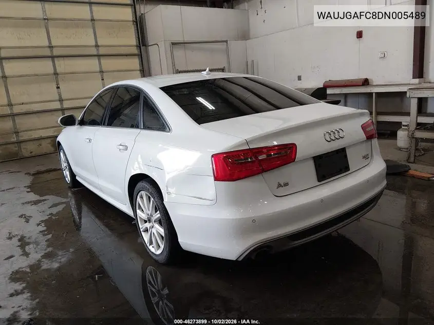 2013 AUDI A6 VIN WAUJGAFC8DN005489 — фото 3