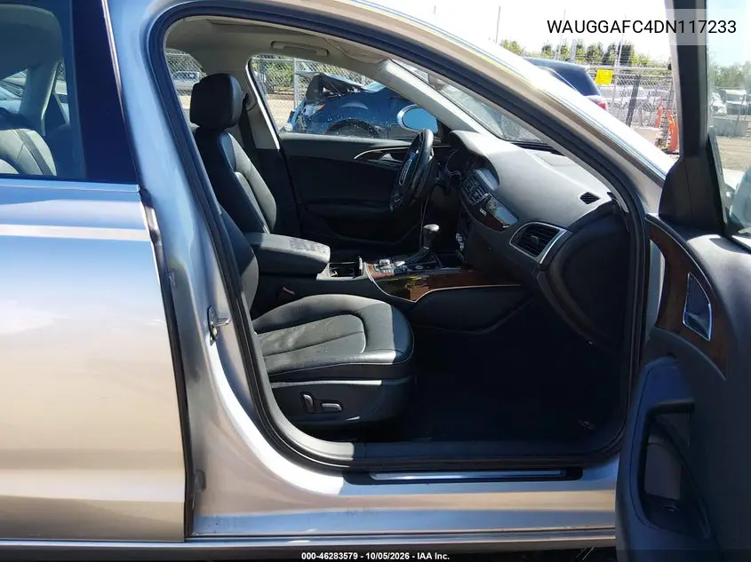 2013 AUDI A6 VIN WAUGGAFC4DN117233 — фото 5