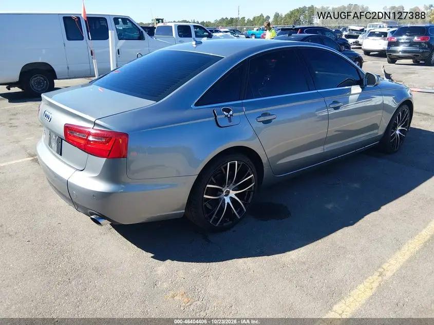 2013 AUDI A6 VIN WAUGFAFC2DN127388 — фото 4