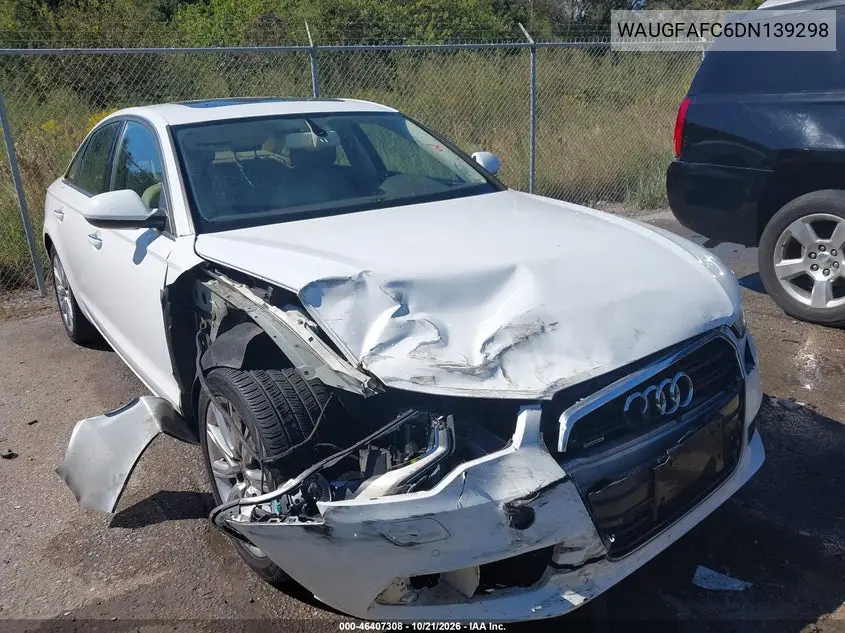 AUDI A6 2013, VIN WAUGFAFC6DN139298