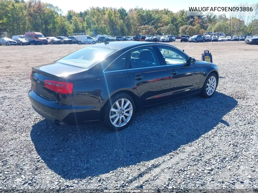 2014 AUDI A6 VIN WAUGFAFC9EN093886 — фото 4