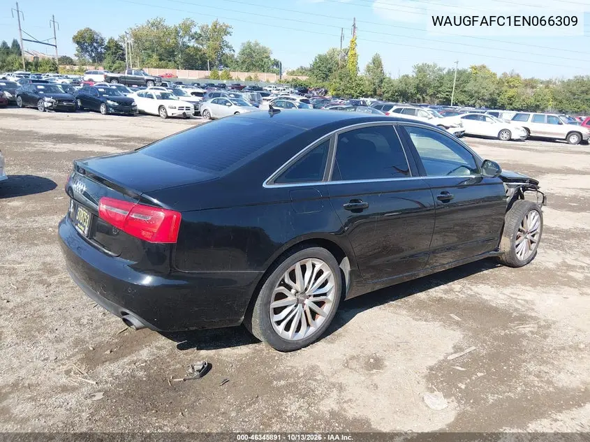 2014 AUDI A6 VIN WAUGFAFC1EN066309 — фото 4