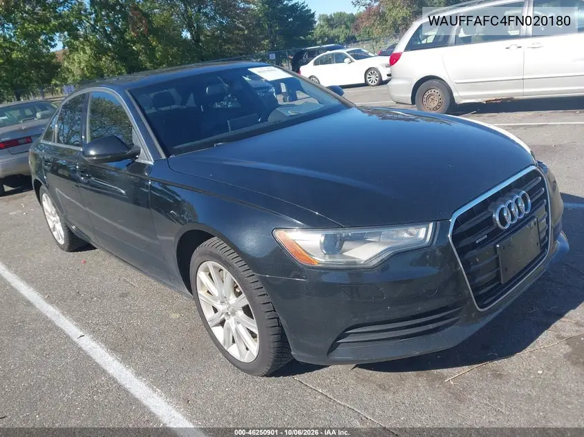 AUDI A6 2015, VIN WAUFFAFC4FN020180